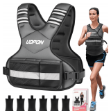 Adjustable Weighted Vest with 6-32 lb Weights