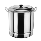 32 Qt Aluminum Steamer Pot with Lid