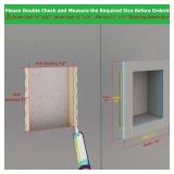 Tile Ready Shower Niche 12x16 / 16x20 Depth 4'