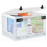 Medicine Lock Box, 24L, Lockable Storage Box