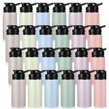 Domensi 24-Pack Aluminum Water Bottles, 17oz
