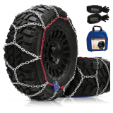 DEDC Auto Lock Snow Chains 4.5mm Heavy Anti Skid
