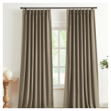 Vision Home Pinch Pleated Blackout Curtains
