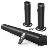 Puriom 100W Sound Bar with Bluetooth 5.3 ARC