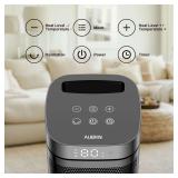 Portable Space Heater 1500W Ceramic w/ Thermostat