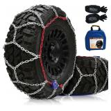 DEDC Auto Lock Snow Chains 4.5mm Heavy Anti Skid