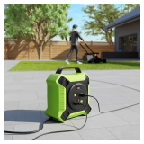 MutecPower 45 Ft Retractable Cord Reel 4 Outlets