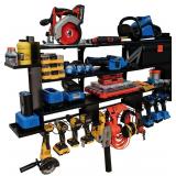 Power Tool Organizer Wall Mount 4-Tier Rack