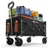 Collapsible Wagon, 220 lbs Foldable Cart
