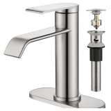 GAGALIFE Bathroom Faucet, Brushed Nickel