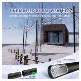 4 Pack 9FT Rustproof Waterproof String Light Poles