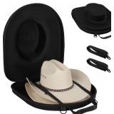 Hat Box for Travel-Crush Proof Case