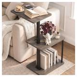 Faesun Swivel Side Table for Couch Arm, C-table