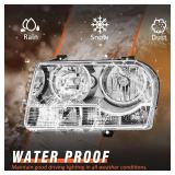 Chrysler 300 Headlight Driver & Passenger Side