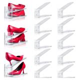 Adjustable Shoe Slots Organizer 10-Pack