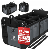 TRUNKCRATEPRO Trunk Organizer (Grey)