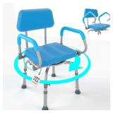 FSA/HSA 360  Swivel Shower Chair, 4-Level Height
