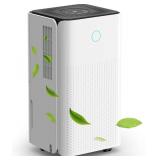 LUKO 30 Pint Dehumidifier for Basement, 24h Timer
