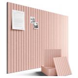 Fluxynara Large Felt Bulletin Board 48x36 Pink