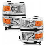 Chevy Silverado 1500 Headlights Assembly Pair