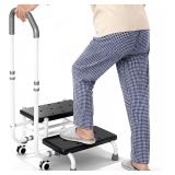 2 Step Stool with Handle, 400lb Capacity