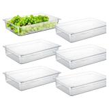 CURTA 6-Pack NS Full Size 4' Polycarbonate Pans