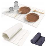 Stone Dish Drying Mat for Kitchen Counter, 24x16