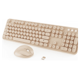 KOOTOP Wireless Keyboard 104 Keys Typewriter
