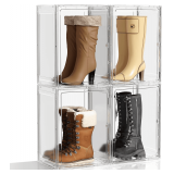 Boot Storage Organizer 4 Pack White XXXXL