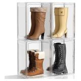 Boot Storage Organizer 4 Pack White XXXXL