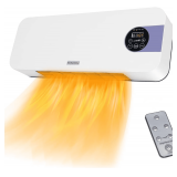 Wall Mounted Heater 1500W PTC Ceramic with Remote