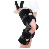 Hinged ROM Knee Brace with Multi-Angle Adjustment