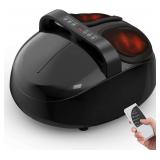 HTM Foot Massager with Heat & 9-Level Intensity