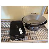 wok and stand whisk set