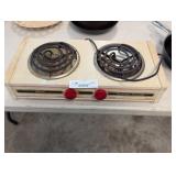 two burner eletric hotplate