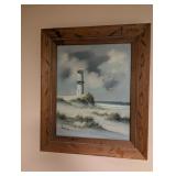 shore art light house