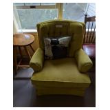 green chair