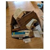 office drawer lot box rubber band staples tape &