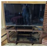 Flat Screen tv and stand 43" by 25"