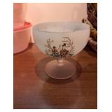 Asian Compote frosted glass mcm