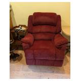 large red recliner 48 by 42 by 40"
