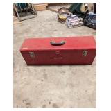 craftsman long tool box and content