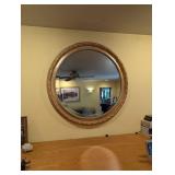 Round Beveled Mirror 36" Dia