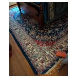 Large green rug