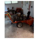 DR tractor brush hog mower and snow blower
