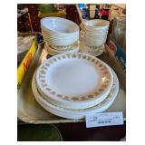 tray lot of corningware