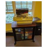 xerox copier printer cart and contents