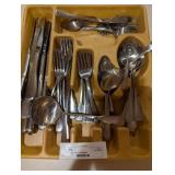 Box of flatware