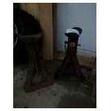 pair of car jacks