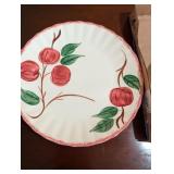 Blue ridge hand painted plate 12c